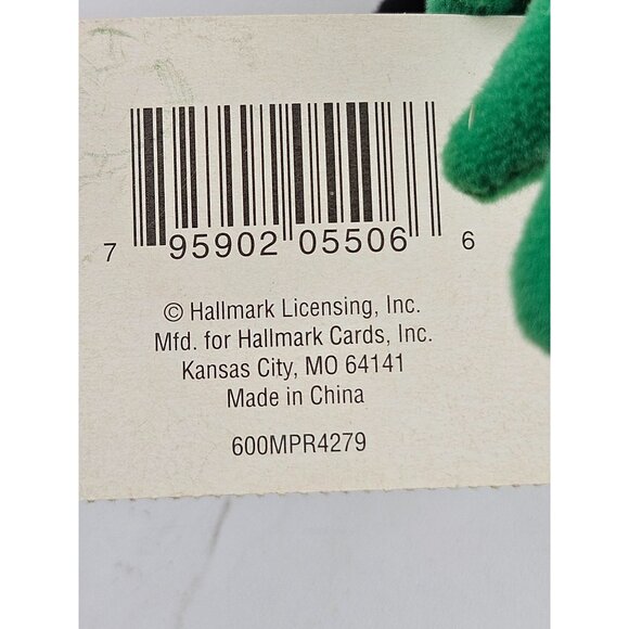 Hallmark Holiday Pup Plush Green Antlers Reindeer Christmas Stuffed Animal - Picture 7 of 9